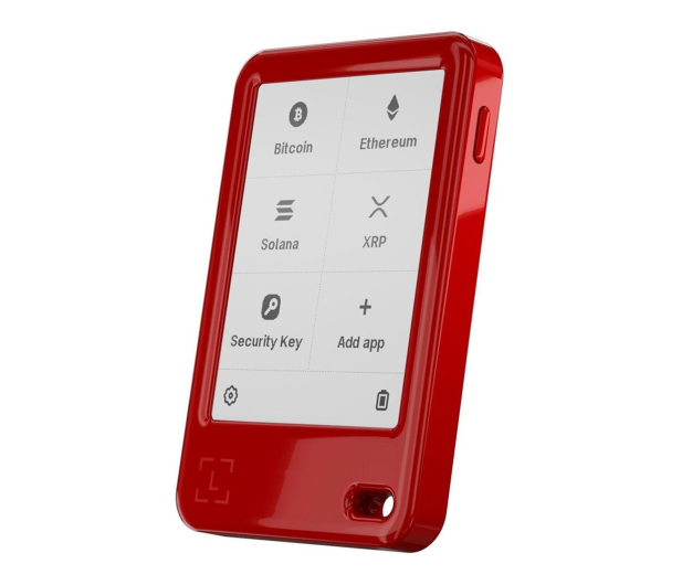 Ledger Nano Gen 5 Cherry Red Crypto Hardware Wallet with Recovery K - 1539844 - zdjęcie 2